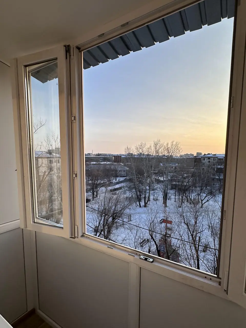 Вид с новой лоджии